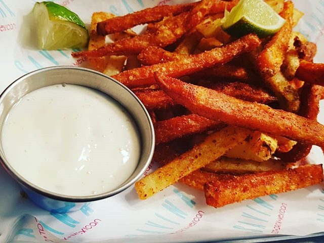 Chgilli lime fries